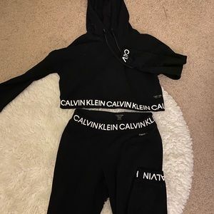 CK sweat suit